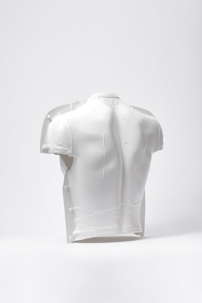 White Molded Polystyrol T-shirt Armour
