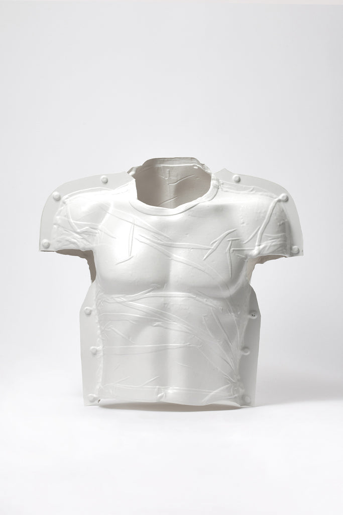 White Molded Polystyrol T-shirt Armour