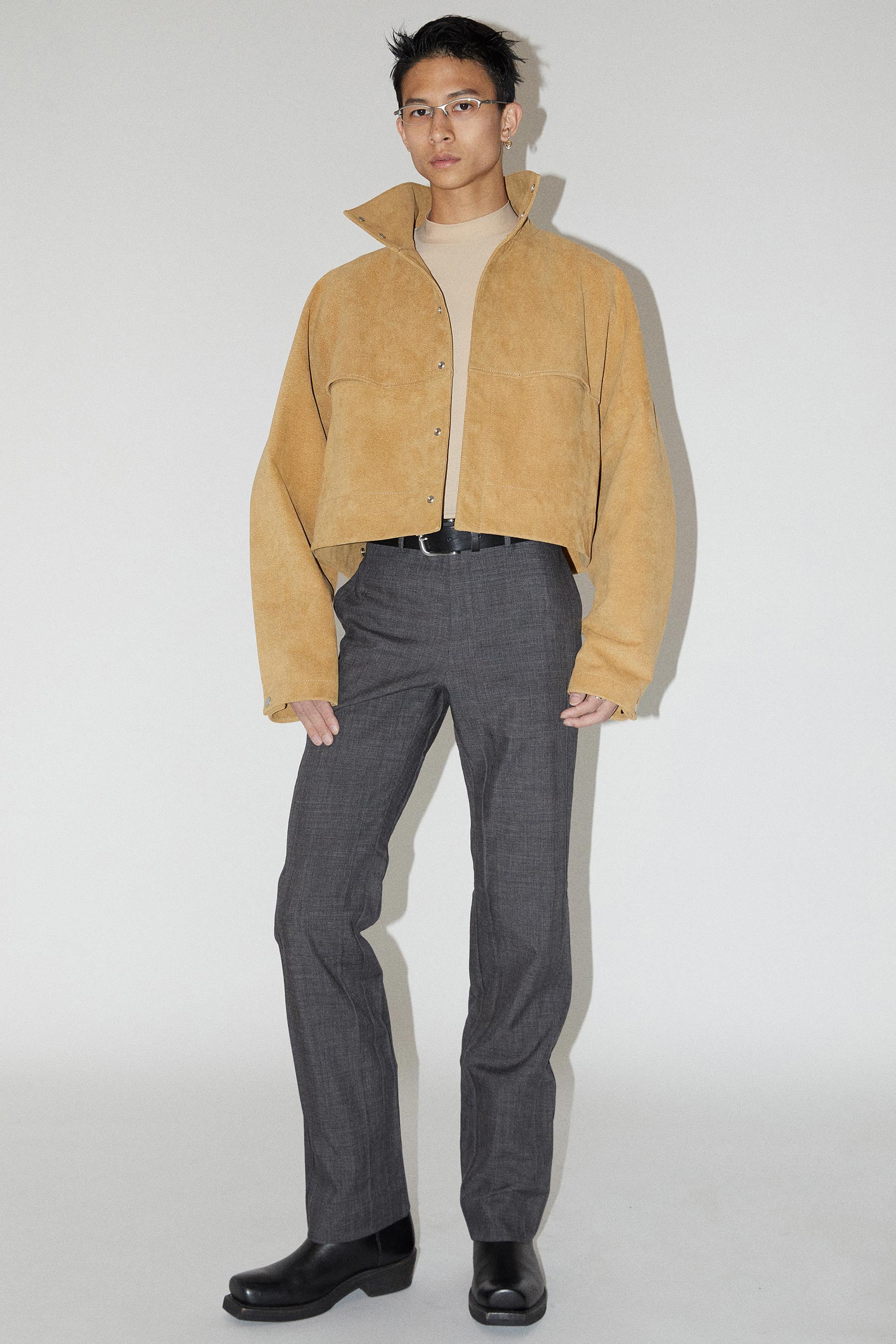 Beige INNOVERA™ Suede 4-in-1 Jumpsuit