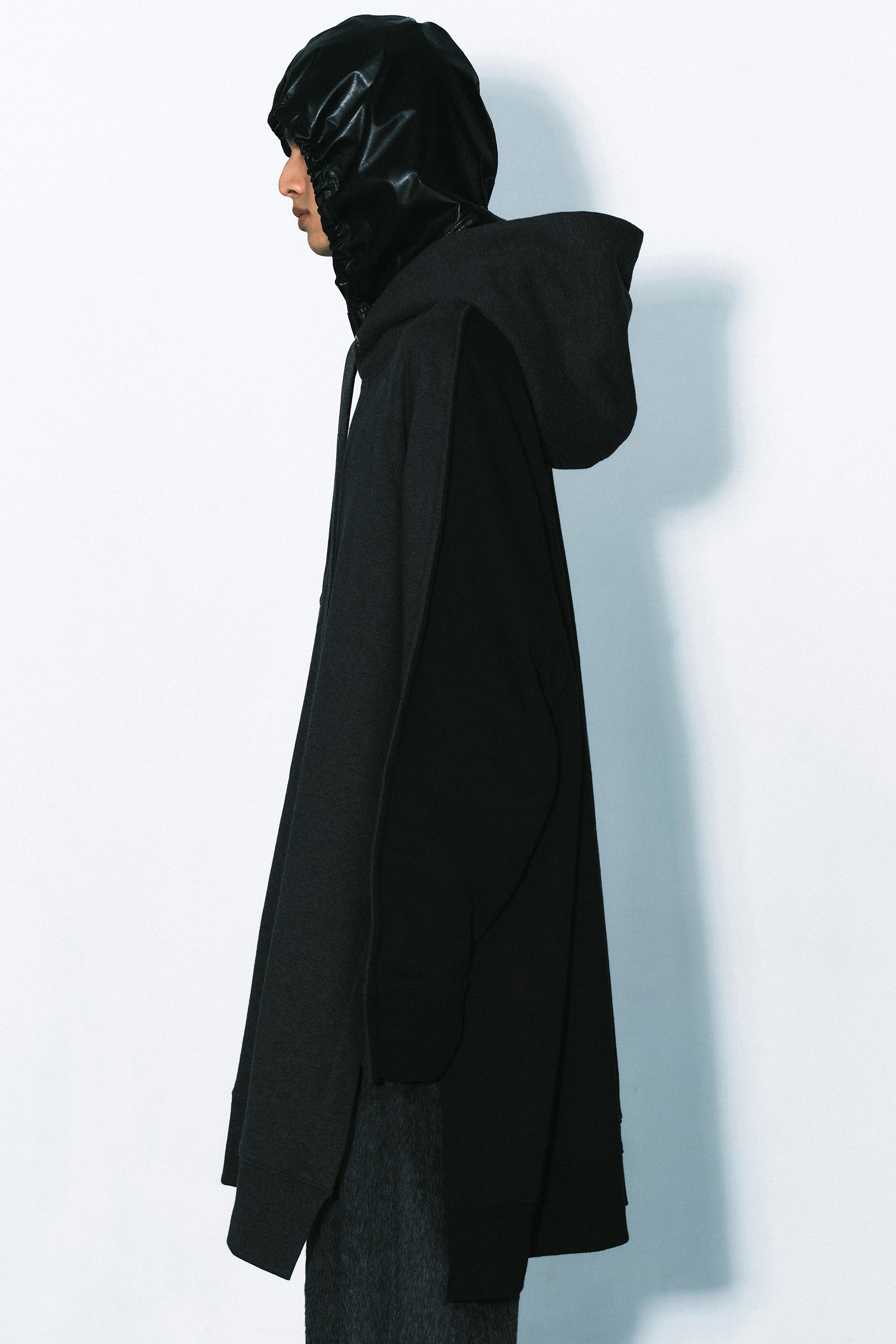 Dark Grey Giant XY-plane Hoodie