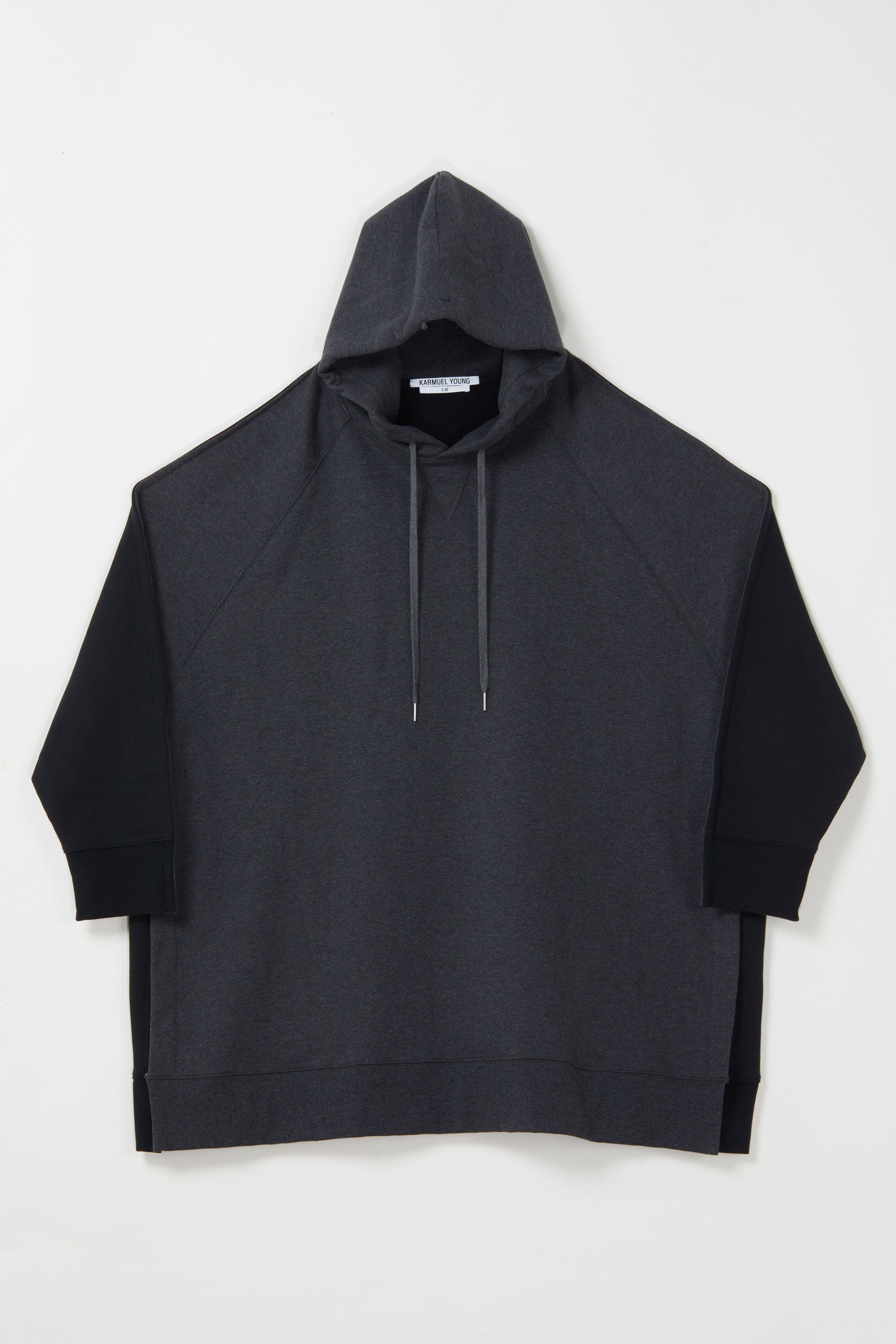 Dark Grey Giant XY-plane Hoodie