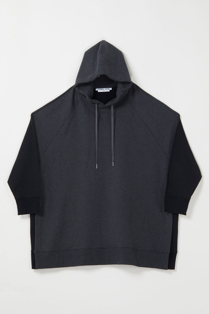 Dark Grey Giant XY-plane Hoodie