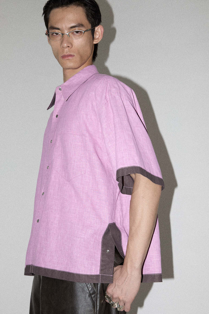 Pink Square Reversible Shirt