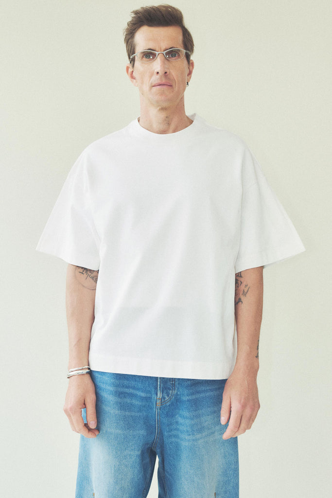 White Vacuum Bold XY-plane T-shirt