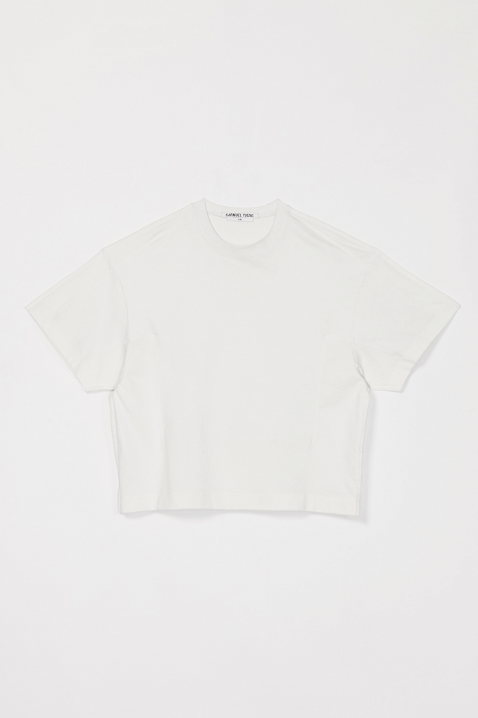 White Vacuum Bold XY-plane T-shirt