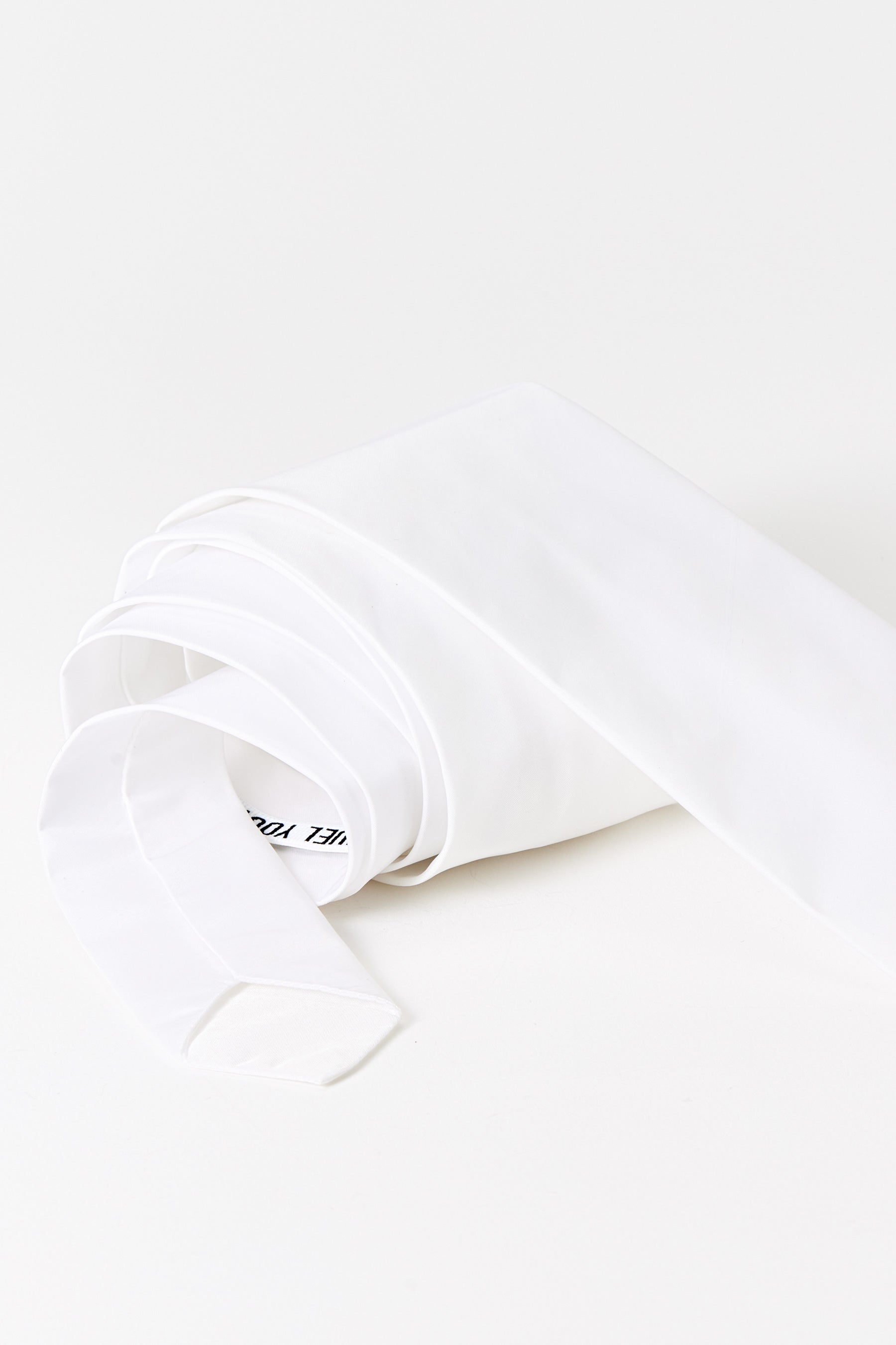 White Polyamide Tie
