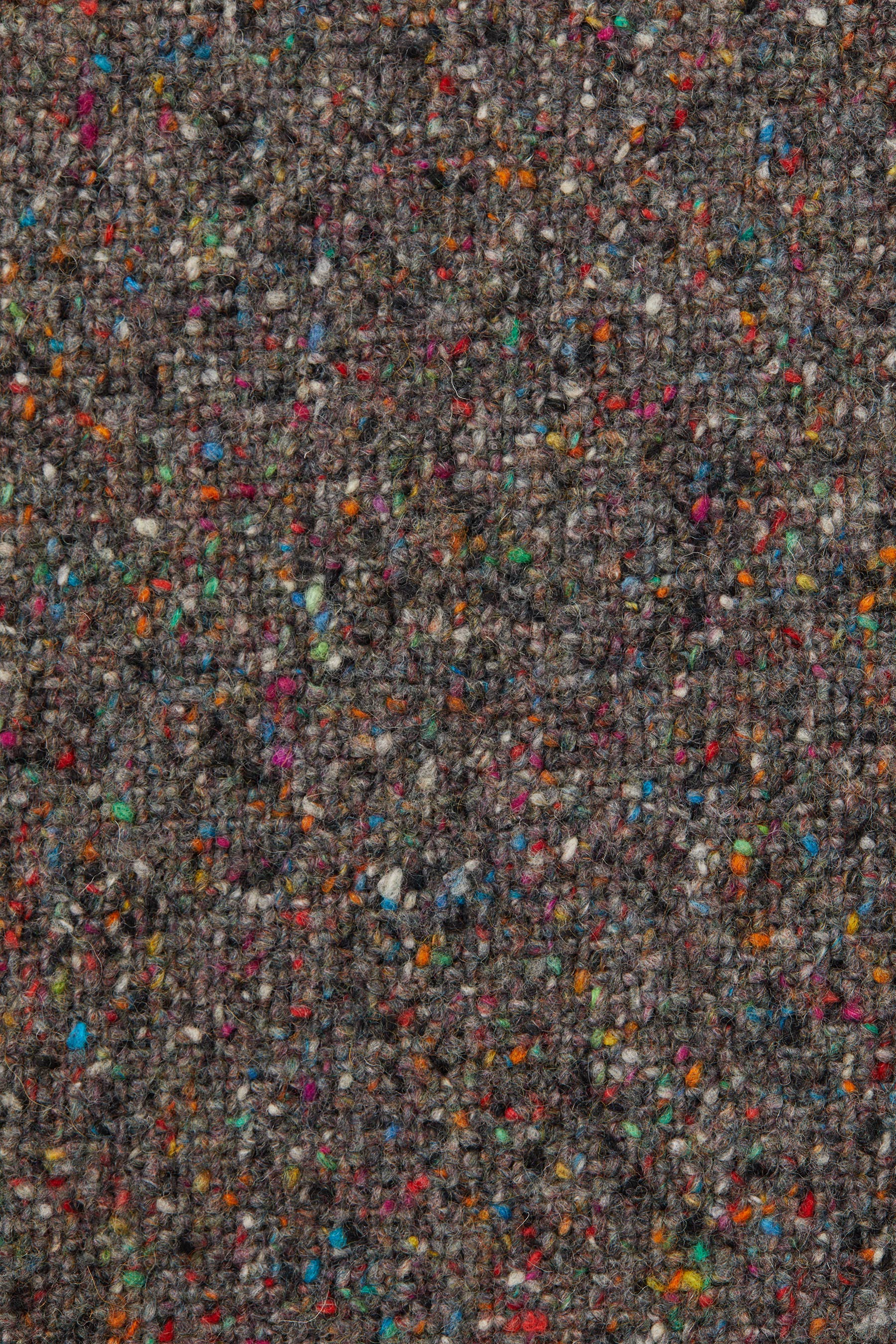 Mixed Color Wool Square Vest