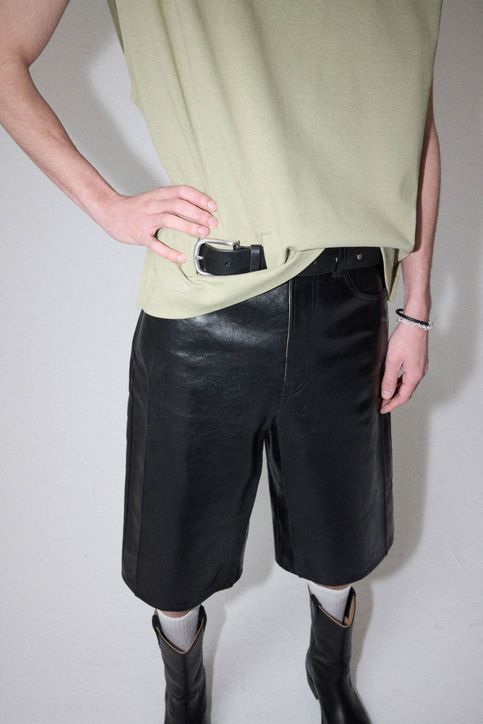 Green Square XY-plane Belt Tank Top