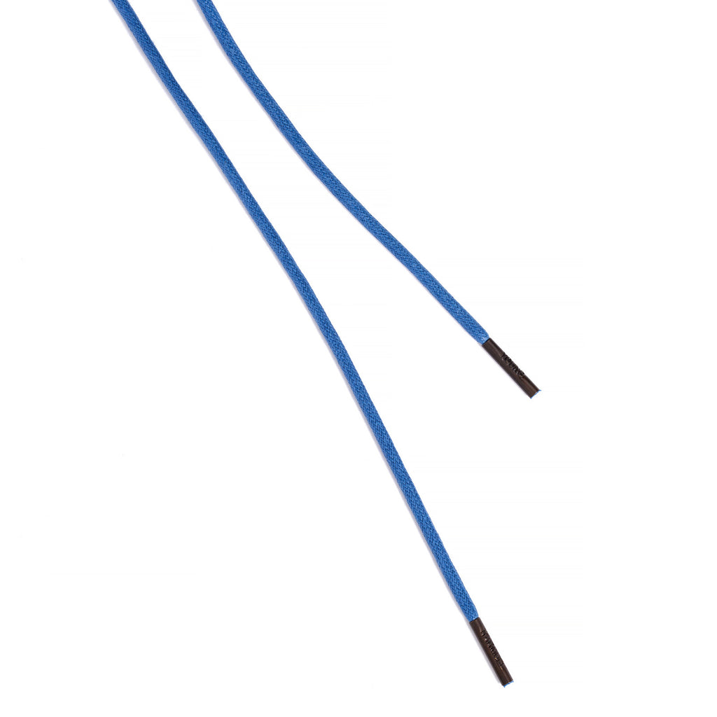 SL-690 <br/>Waxed Shoelaces in 690mm<br/>Blue Plain Tubular Cord