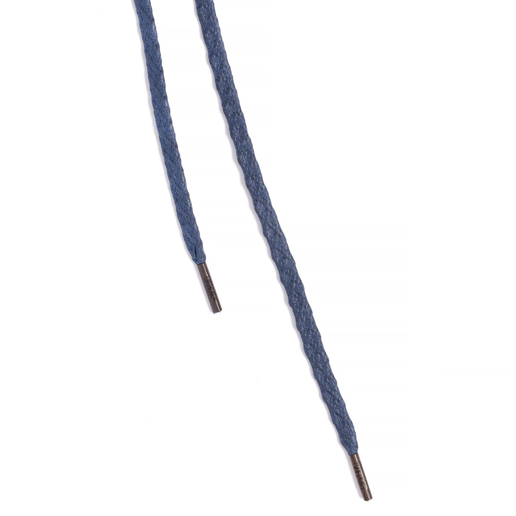 SL-810 <br/>Waxed Shoelaces in 810mm<br/>Navy Textured Flat Cord