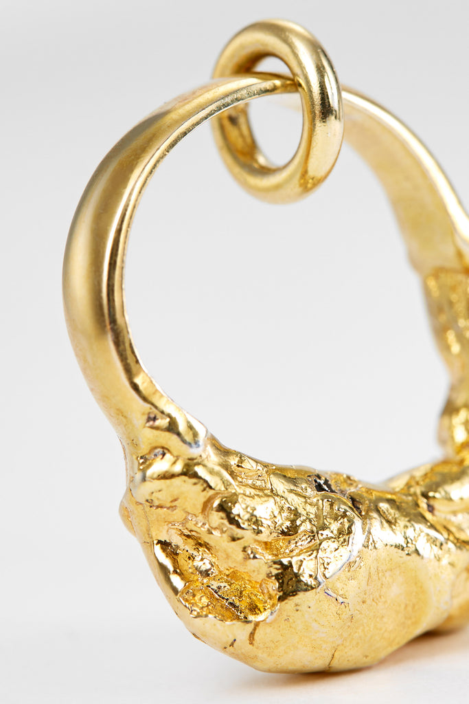 Meteorite Gold Ring