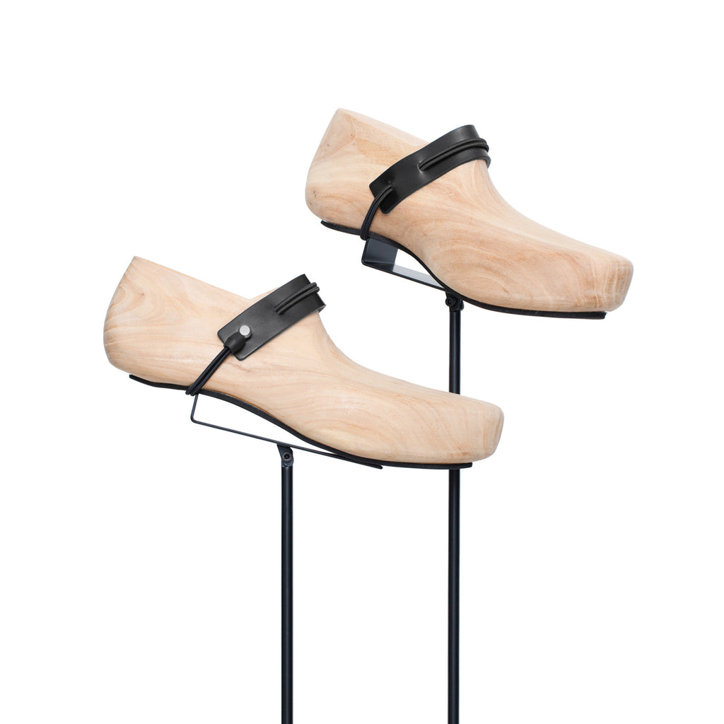SC-25<br>Shoe Cuff in 25mm width<br>Black Calf Leather
