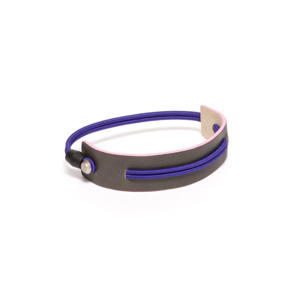 SC-25<br>Shoe Cuff in 25mm width<br>Grey Calf Leather