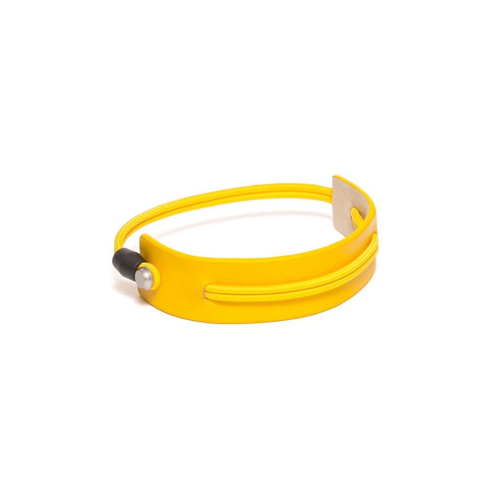SC-25 <br>Shoe Cuff in 25mm width<br>Yellow Calf Leather