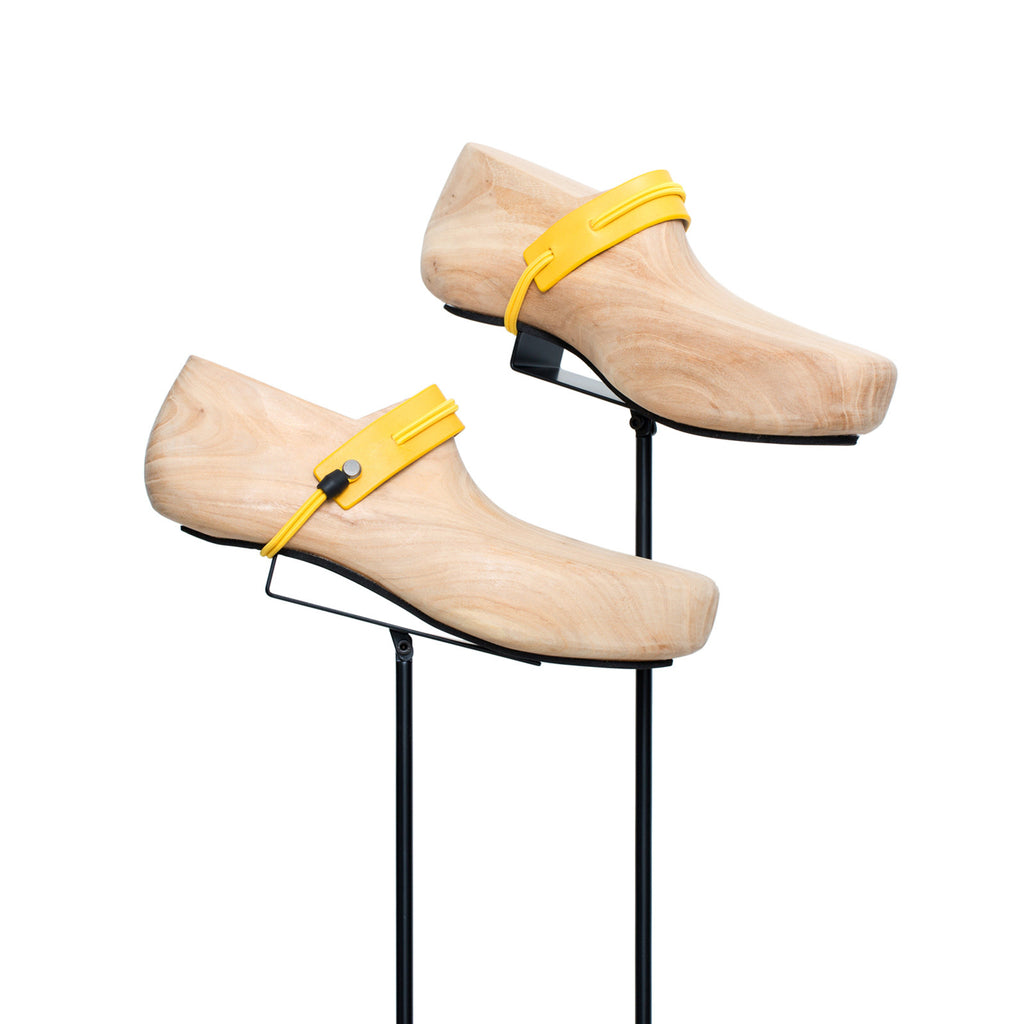SC-25 <br>Shoe Cuff in 25mm width<br>Yellow Calf Leather