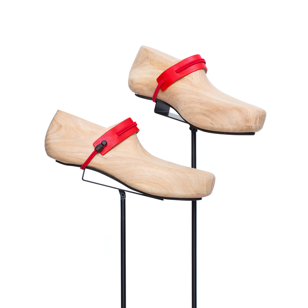 SC-25 <br>Shoe Cuff in 25mm width<br>Red Calf Leather