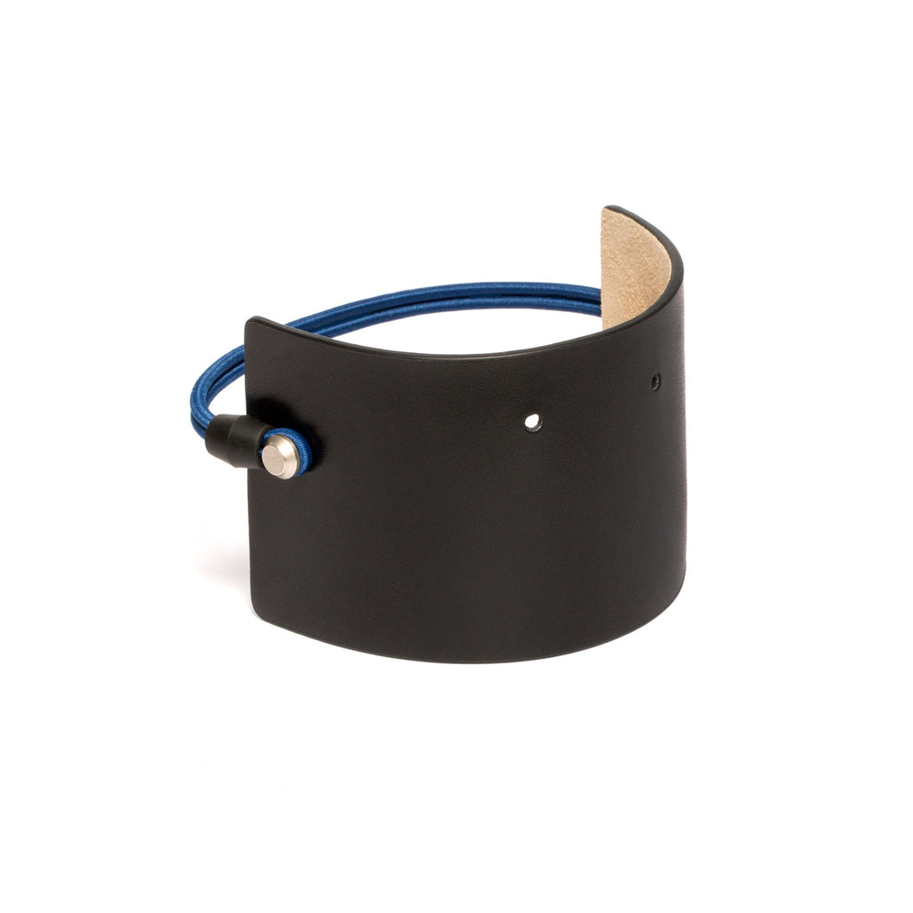SC-65<br>Shoe Cuff in 65mm width<br>Black Calf Leather