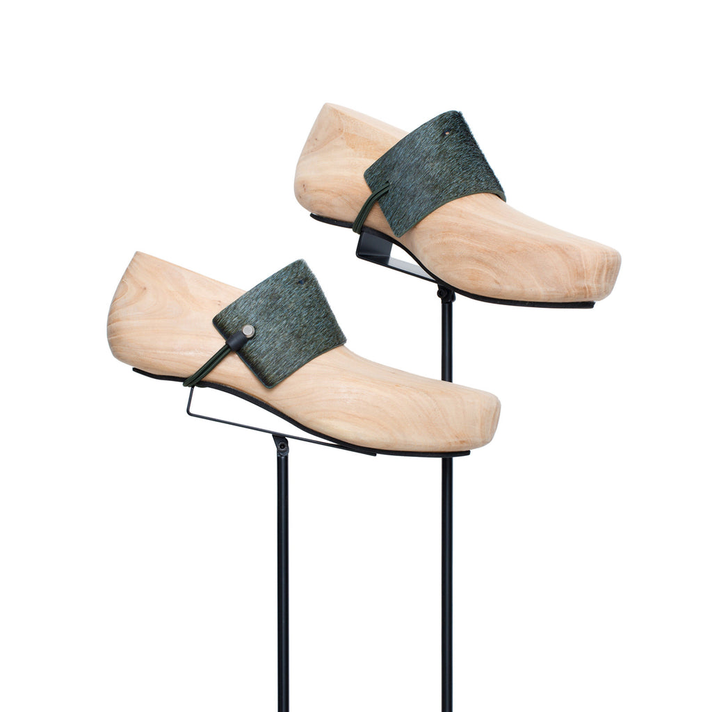 SC-65<br>Shoe Cuff in 65mm width<br>Green Calf Skin