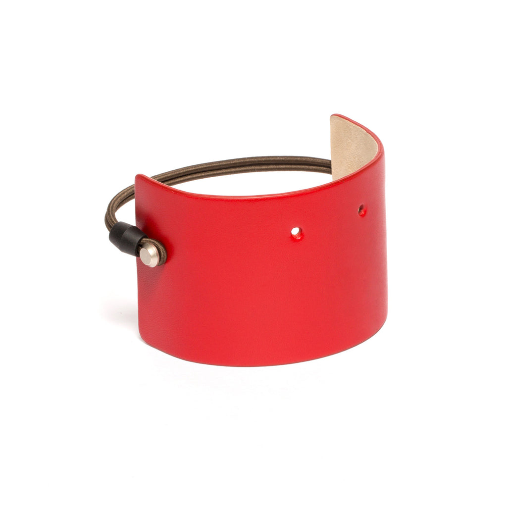 SC-65 <br> Shoe Cuff in 65mm width <br> Red Calf Leather