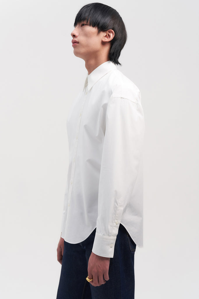 White Trapezium Shirt