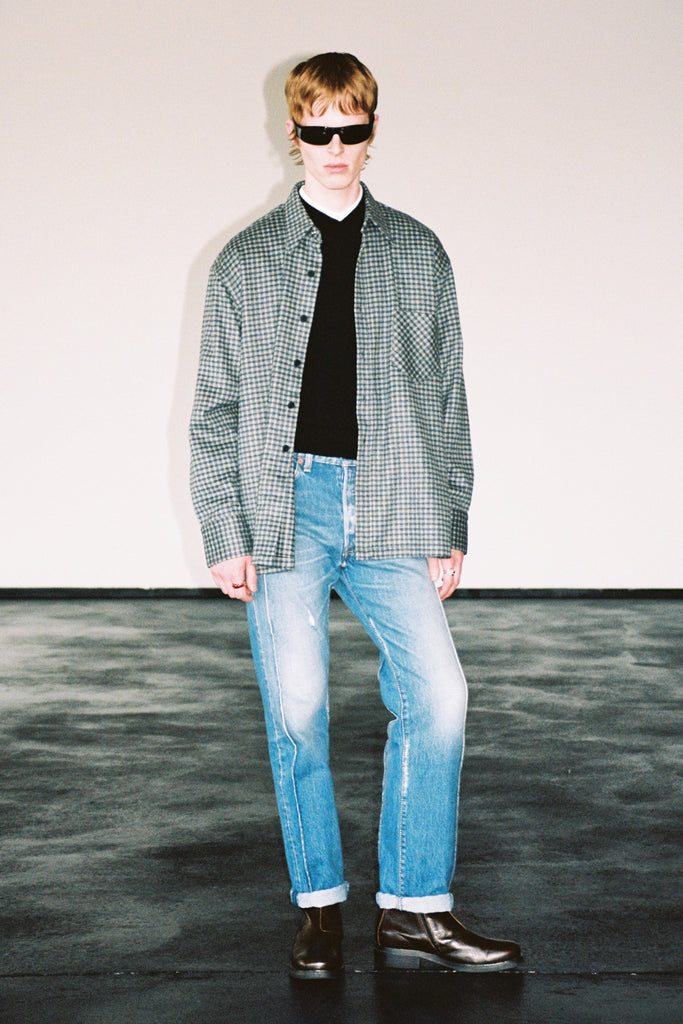 White Trapezium Shirt