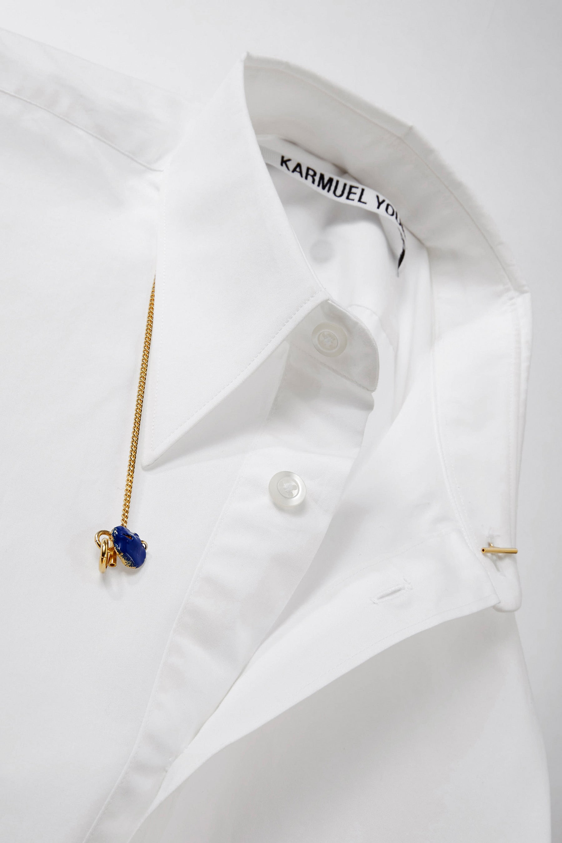 White Trapezium Shirt