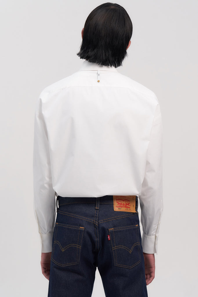 White Trapezium Shirt