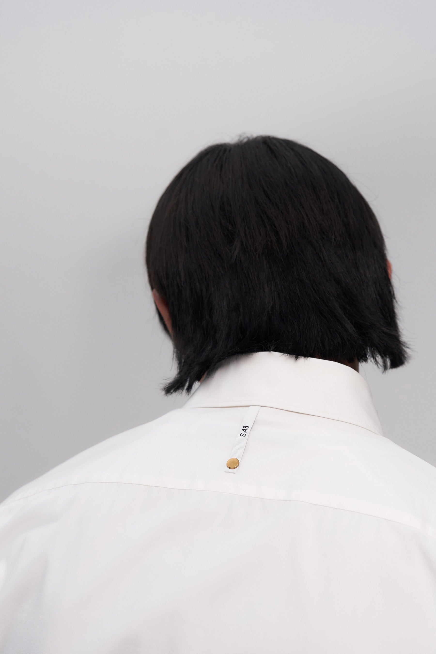 White Trapezium Shirt