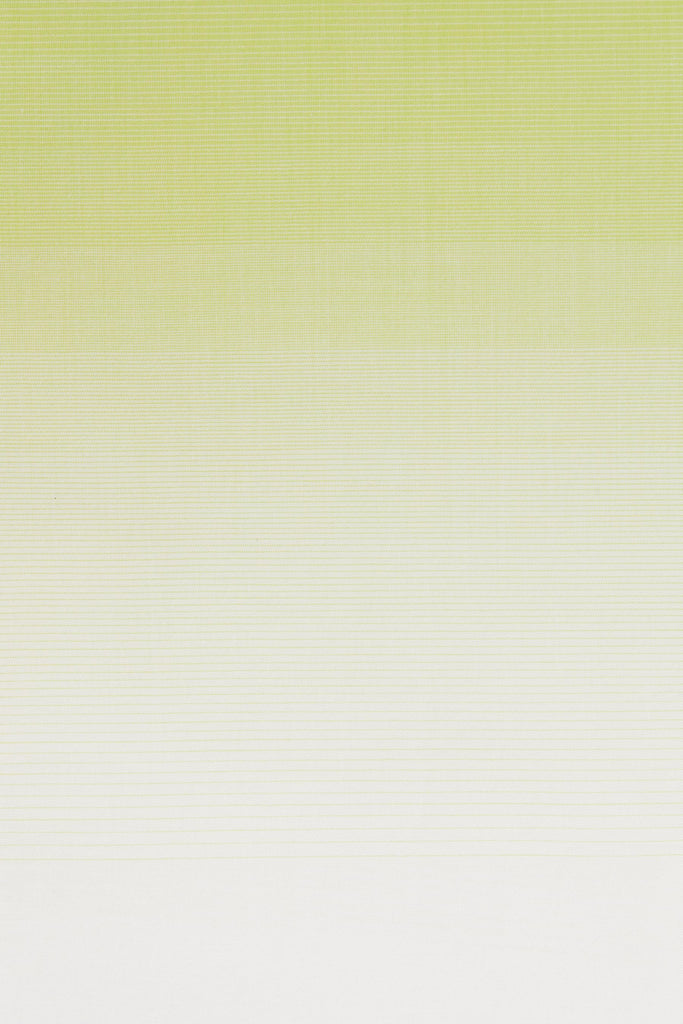 Green Cotton Gradient Weaved Trapezium Shirt