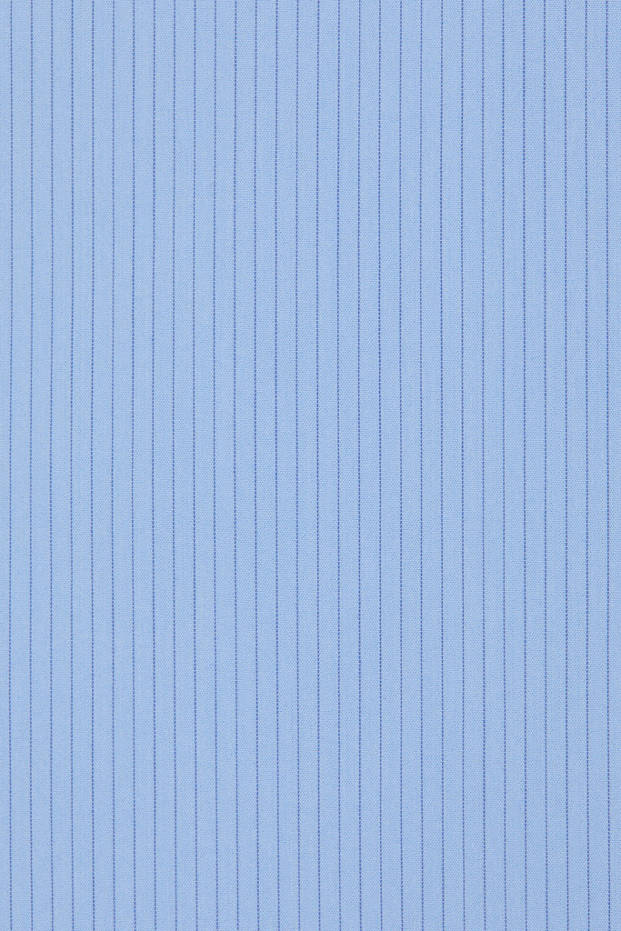 Light Blue Pinstripe Trapezium Shirt