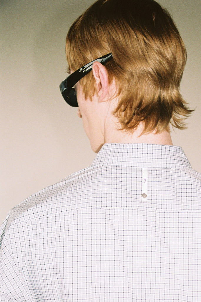 Green Tartan Check Trapezium Shirt