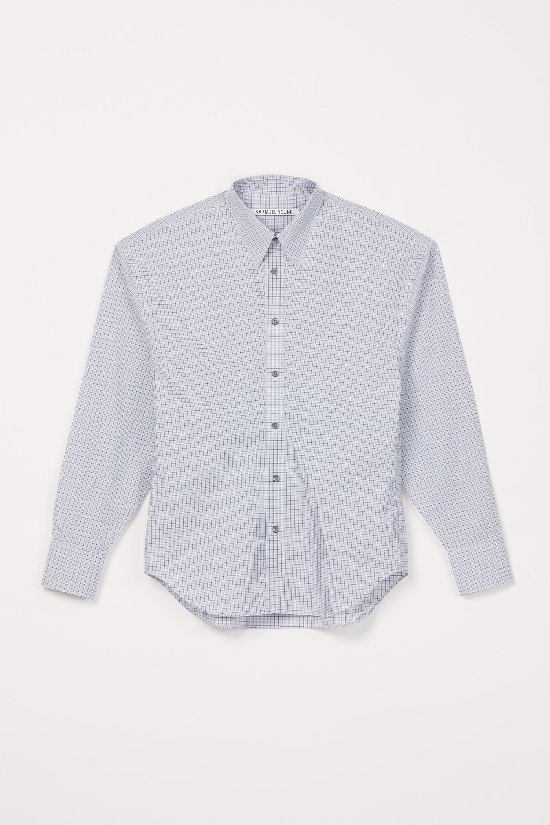 Green Tartan Check Trapezium Shirt
