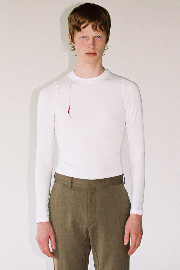 White Second Skin Body Tight