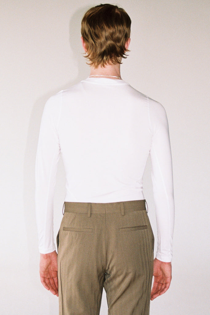 White Second Skin Body Tight
