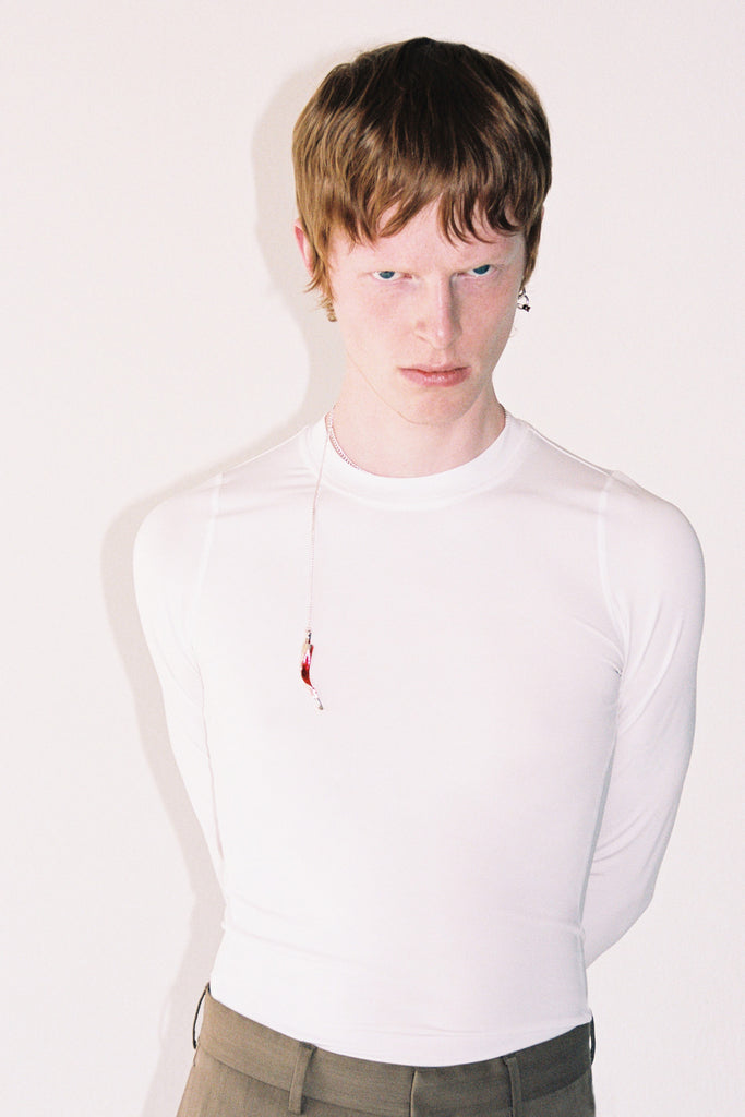White Second Skin Body Tight