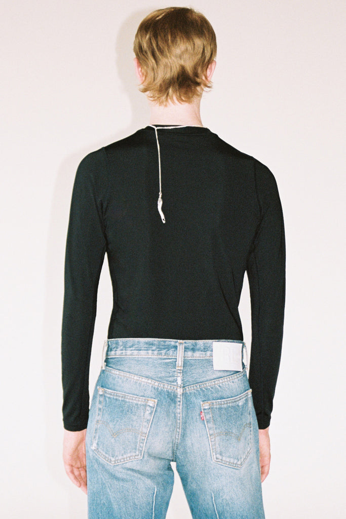 Black Second Skin Body Tight