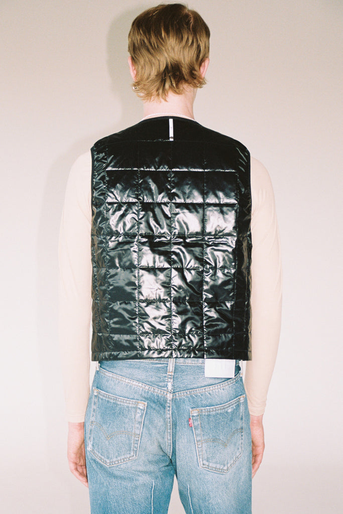 Black Padded Vest
