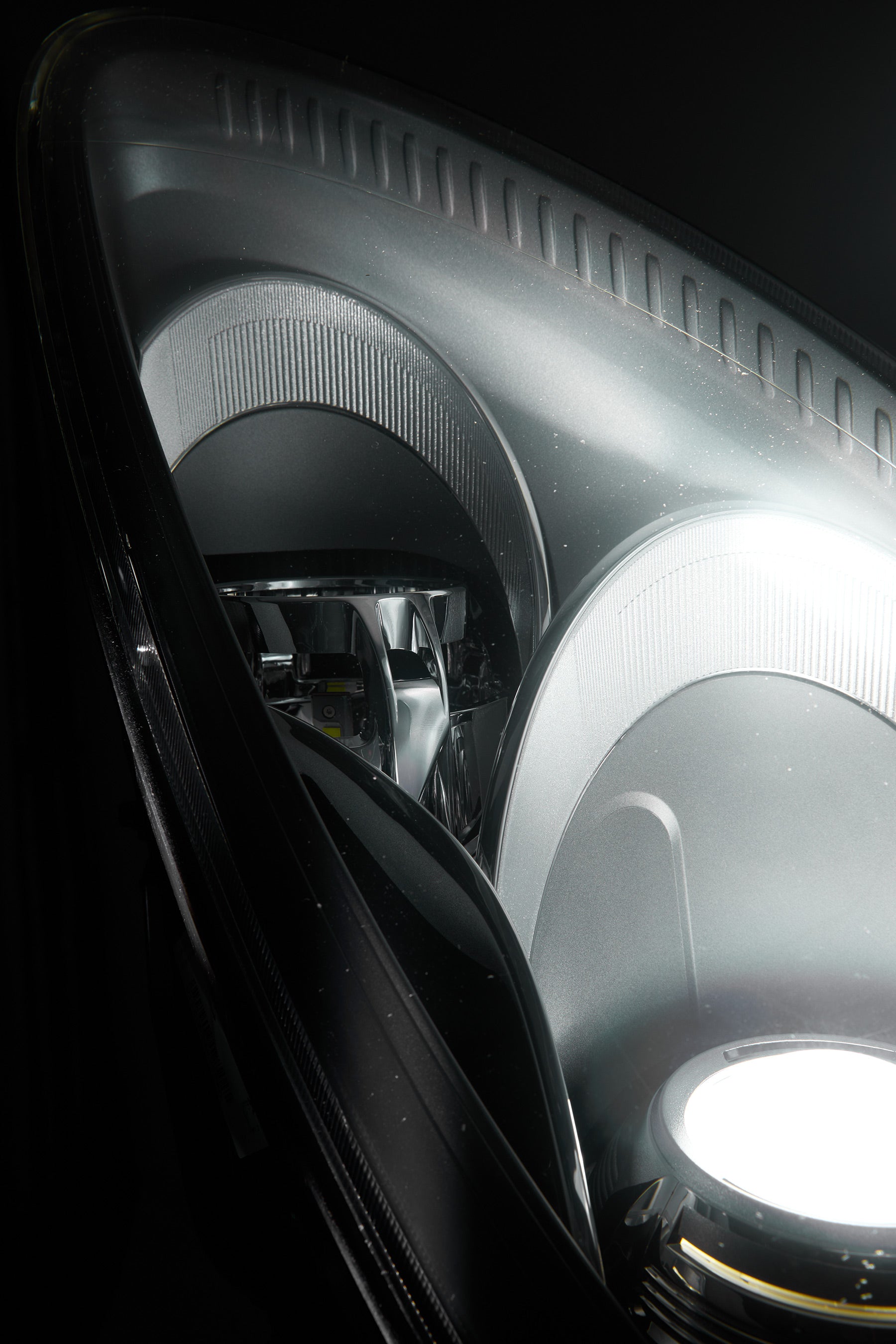 Car Headlight Floor Lamp