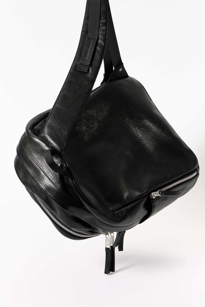 Black Transform Lamb Leather Bodypack