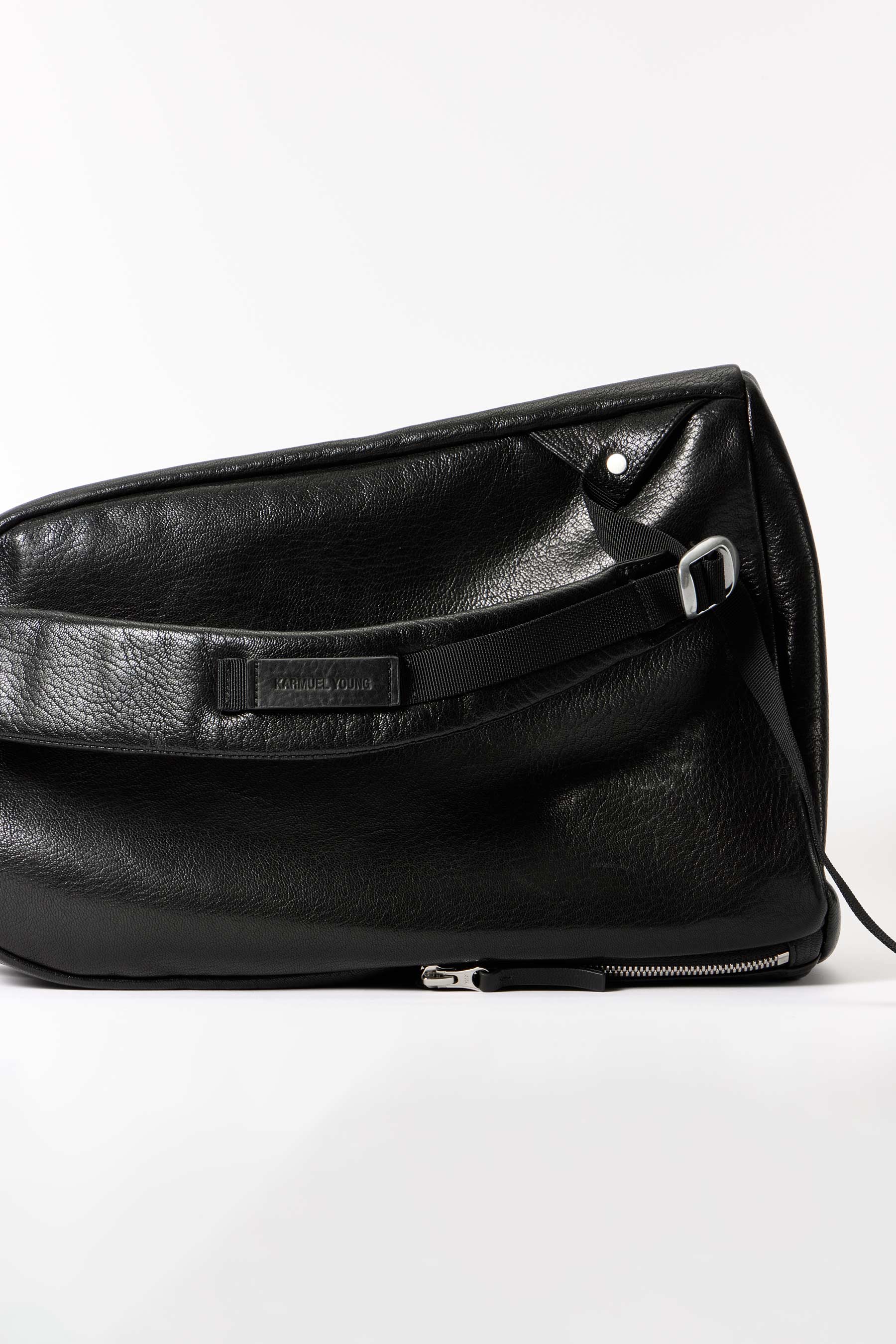 Black Transform Lamb Leather Bodypack
