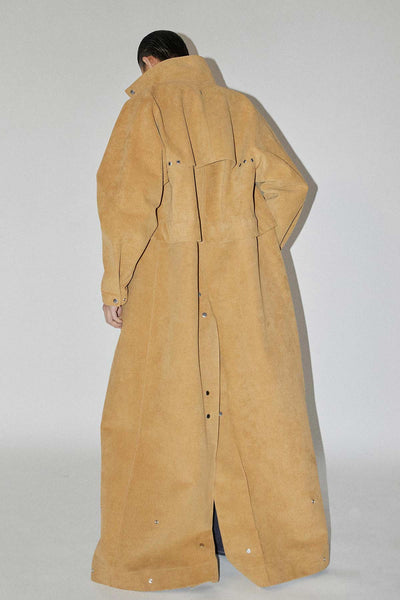 Beige  INNOVERA™ Suede 4-in-1 Jumpsuit