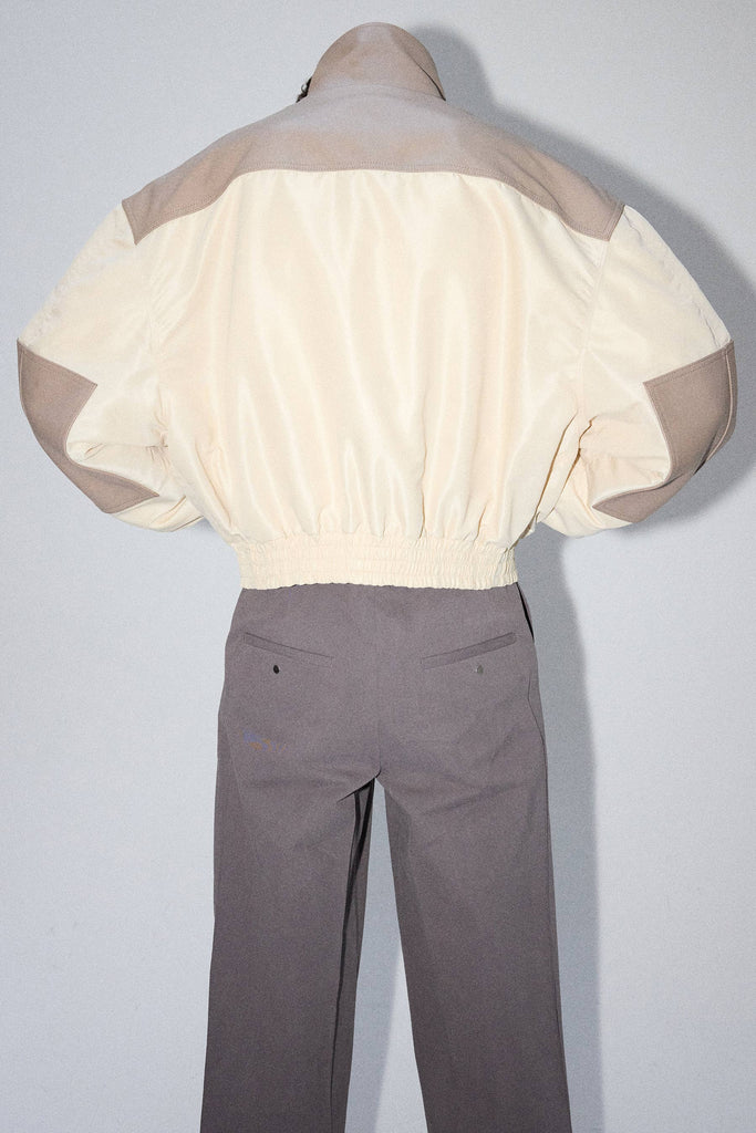 Beige Bulk Oversized Jacket
