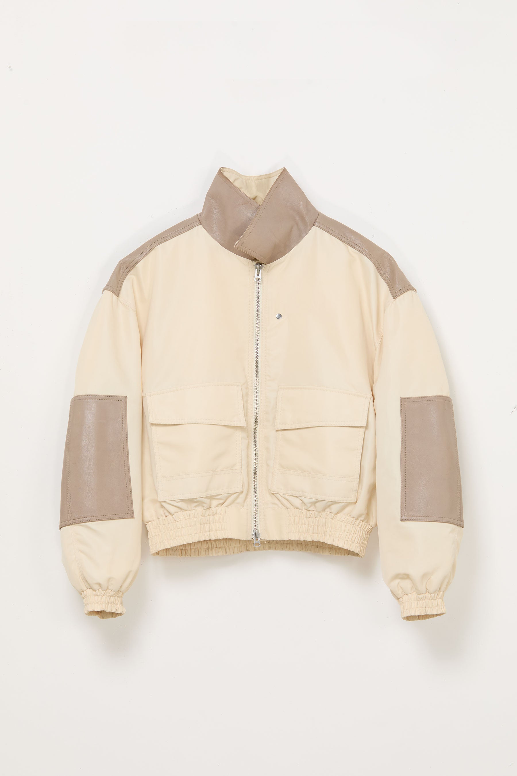 Beige Bulk Oversized Jacket