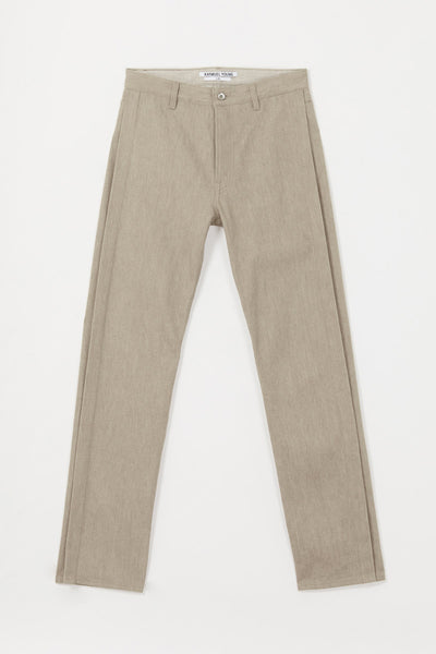 Beige Rectangle XY-plane Jeans