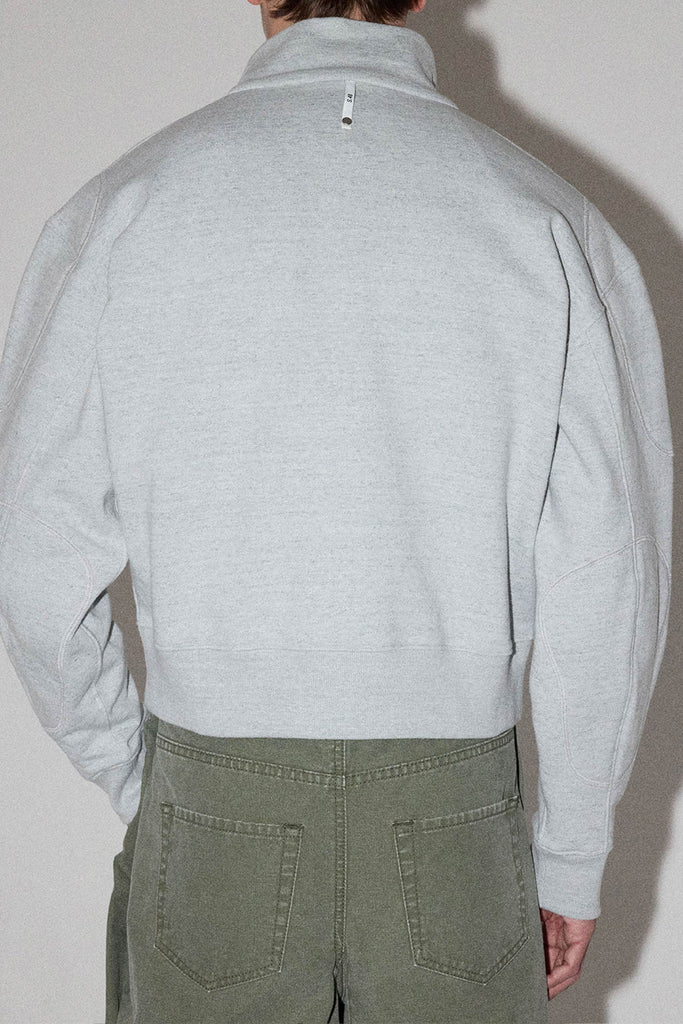 Khaki Green Rectangle XY-plane Washed Jeans
