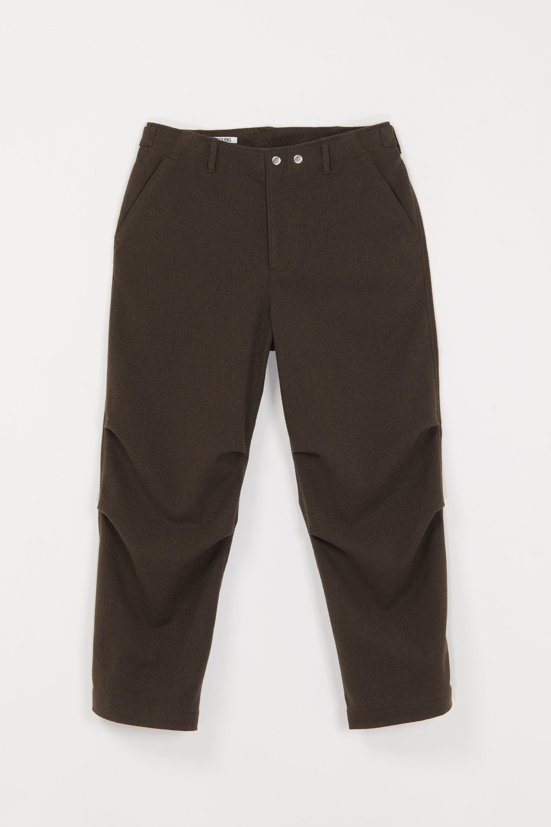 Brown Biker Track Pants