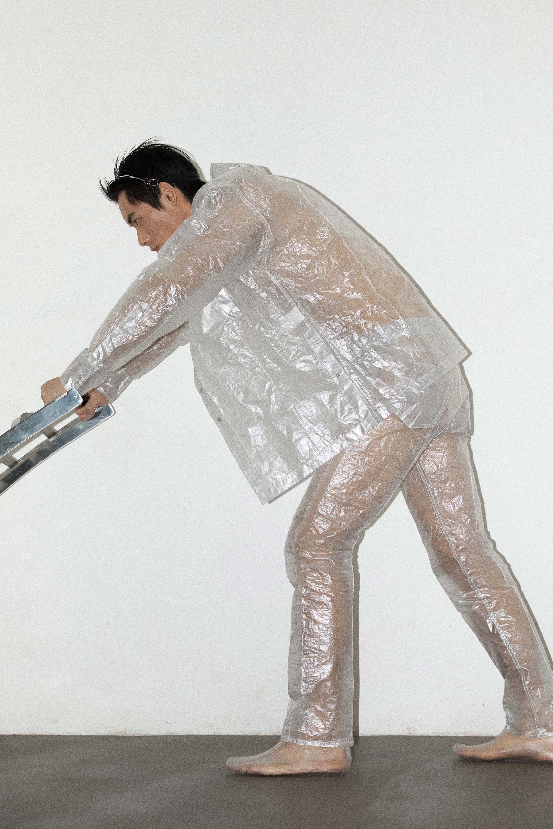 Translucent Cuboid Dyneema Shirt Jacket
