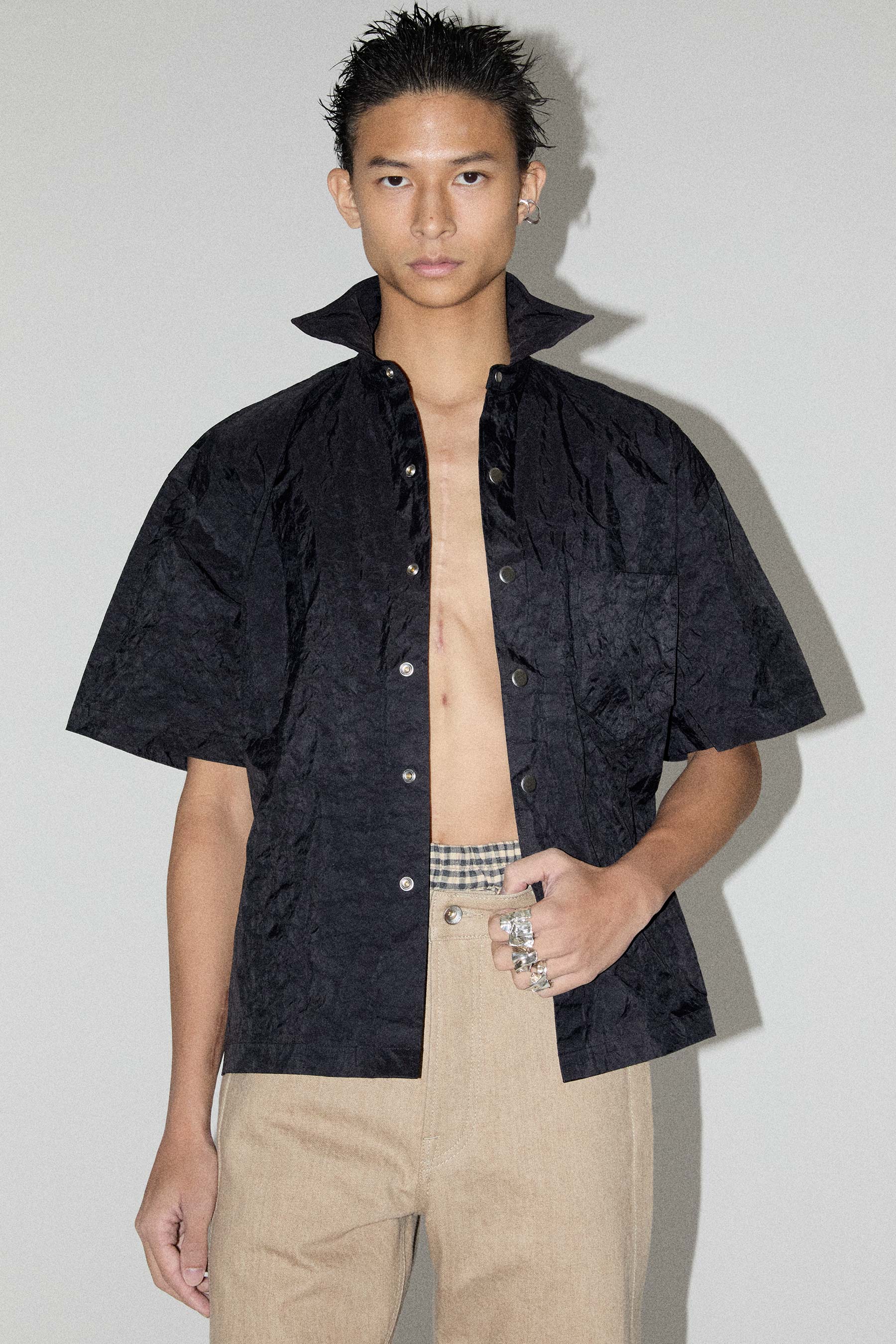 Black Square Transform Shirt