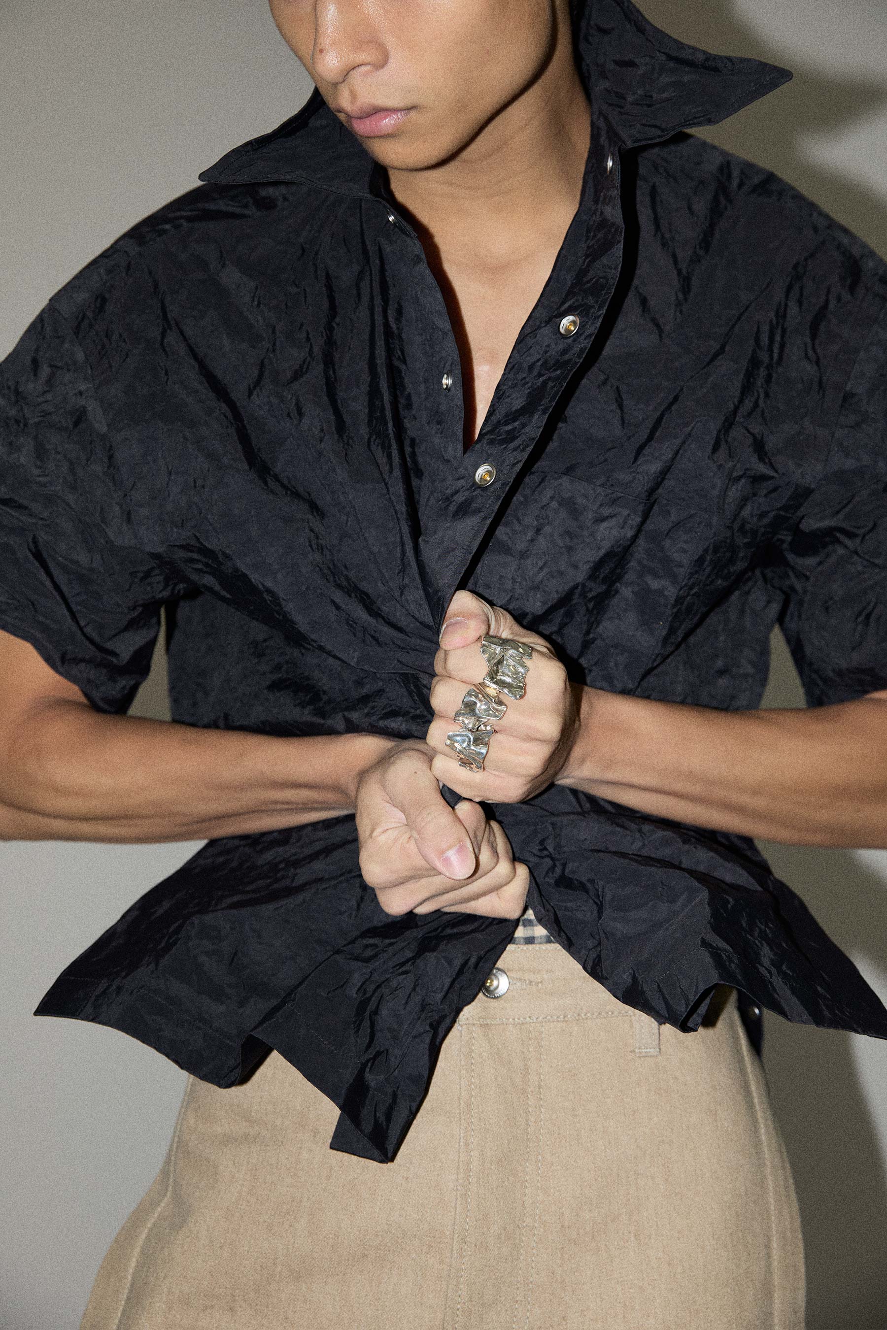 Black Square Transform Shirt