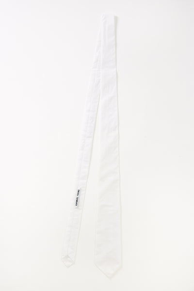 White Polyamide Tie